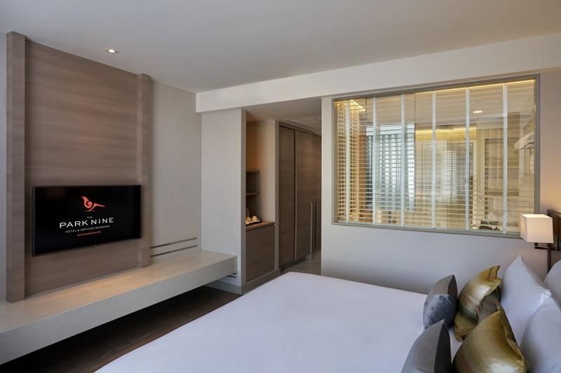 The Park 9 Hotel And Serviced Residence - Suvarnabhumi Banguecoque Exterior foto