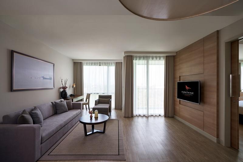 The Park 9 Hotel And Serviced Residence - Suvarnabhumi Banguecoque Exterior foto